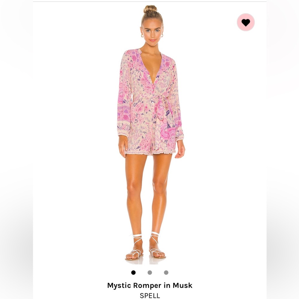 Spell & the Gypsy. mystic romper. Size XS.